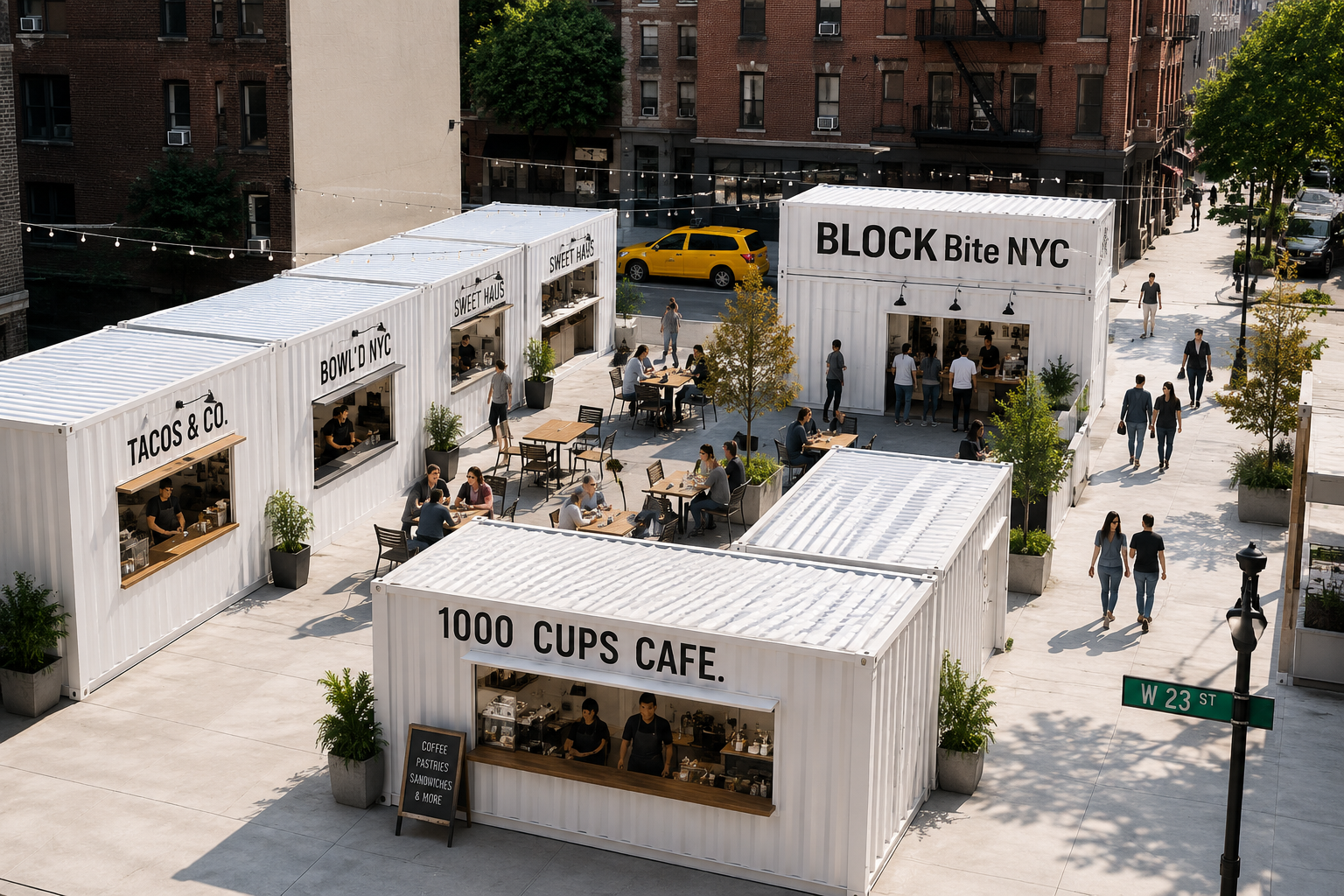 1000 Cups & White Module Block